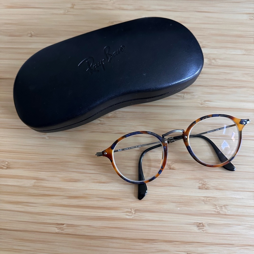 Ray Ban Round Fleck Optics Frame